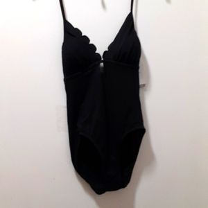 black bathing suit, brand new